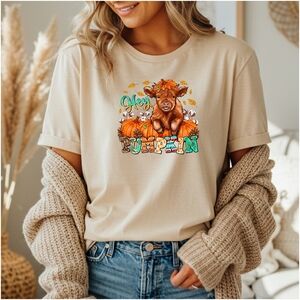 Gildan Natural Hey Pumpkin Short Sleeve T-Shirt